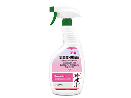 0.6%氯菊酯·胺菊酯殺蟲噴射劑